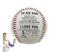 Generico Baseball Ball - Well-Stitched 9-Inch Practice Baseball, Comfortable Safety Training Ball, Cork Core Sports Accessory | Beginner Friendly For Sports Training Exercise Youth League Casual Play