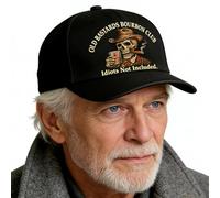 Generico Baseball Hat,Prominent Embroidery Funny Bourbon Club Baseball Hat,Comfortable Whiskey Lover Caps | for Daily Wear Women Men Summer Outdoor Sports Party