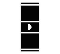 Generico Baseball Hitting Mat, Softball Practice Pad, 53.11 Inches Training Turf with Anti-Slip Build, High Density Hitting Mat, Sports Accessory with Athletic Style, Tool for Backyard And Home Gym