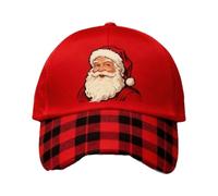 Generico Baseball Santa Hat - Festive Adjustable Embroidered Santa Claus | Christmas Cap With Comfortable Fit, Unisex Adult Baseball Hat For Lovers Family Friends Wife Husband Mom Dad Holiday Party