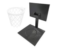 Generico Basketball Hoop Pen Holder - Desk Stationery Organizer Cup for Storage | Resin Hoop Frame with Design, Multi Slot Holder for Pens Sticky Notes Keys Watches Office School Home Use Accessory