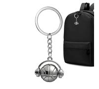 Generico Basketball Sports Keychain - Zinc Alloy Cute Key Ring, Pendant Backpack Charm | Fun Key Accessories For Kids Teens, Sports Novelty Gift, Decorative Bag Jewelry for Boys Girls Collecti