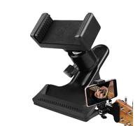 Generico Bass Head Phone Holder - Compact Metal Mount Clip, Secure Instrument Clamp, Anti-Slip Design, Strong Support Base | Portable Guitar And For, Studio, Rehearsal Room, Performance Stage Use