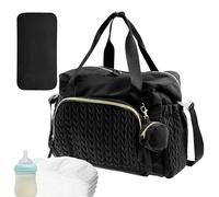 Generico BASSAGGIO DI CAMBIAMENTO PER PATER BABI - BASSE CAMPIO DI BAMBINA IN MACCHIO | a tracolla con custodia del ciuccio | Forniture per bambini riutilizzabili e accessori da viaggio per le donne