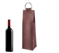 Generico BASSO CONSEGNA DI BOTTA DI VINO, SACCA DI VINIE - Borsa per la birra in pelle PU - Protettore vinicola riutilizzabile per matrimonio, festa, decorazione, festival, cocktail party, viaggio