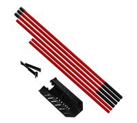 Generico Bastone di Allineamento - Sportivi Portatili con Angolo Regolabile A 7 Livelli,per Lo Swing del Golf | per Putting, Campo di Pratica, Interno, Casa, Club Sportivo, Competizione