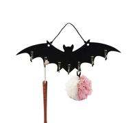 Generico Bat Wall Hook, Gothic Key Rack, Compact Hanging Hooks, Decorative Space-Saving Organizer, Ideal for Holiday Decor, Closet, Bathroom, Dorm, Entryway, Laundry, Kitchen and Bedroom