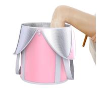 Genérico Bath Tub - Foot Tub | Foot Soak | Foldable Foot Bath Tub, Foot Bucket with Handles Feet SPA Soaking Basin Bucket For Travel, Foot Bath Basin For Soaking Feet Foldable Foot Soak Bath Tub