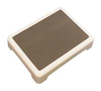 Generico Bathroom Footstool, Non Slip Potty Training Stool, 16.93x12.99x3.54 inchesStable Water-Absorbent Footrest for Toilet Use in Rental Apartments, Kitchens, Hotels, Restaurants, or Under Desks