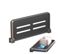 Generico Bathroom Shower Rack - Floating Shower Shelves, Wall Mounted Foldable Storage Holder | Folding Display RV Wall Shelves For Showerr Gel, Shampoo, Smartphones, Books