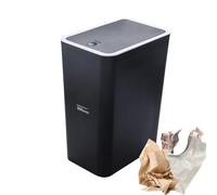 Generico Bathroom Trash Can - Slim Garbage Bin With Lid | Large Capacity Garbage Container Bin | Modern Waste Basket, Press-Type Trash Can For Improved Hygiene Control