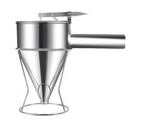 Generico Batter Dispenser,Pancake Batter Piston Funnel with Stand - Cupcake Batters Pourer, Kitchen Gadget for Cake, Baked Goods, Ttakoyaki, Desserts