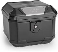 Generico BAULETTO NERO 38 LT TOP CASE VALIGIA MOTO SCOOTER compatibile con GIVI PIASTRE E SUPPORTI MONOLOCK B38 N