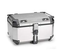 Generico BAULETTO VALIGIA KAPPA KFR580A K'FORCE MONOKEY UNIVERSALE 58 LITRI ALLUMINIO ARGENTO