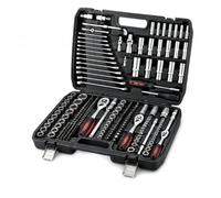 Generico BDIT Accessori Set Chiavi a Cricchetto 216 Pezzi con Valigetta, Kit Bussole, Chiavi Combinate, Inserti, Prolunghe e Accessori, Set Utensili per Auto, Moto, Officina e Fai da Te