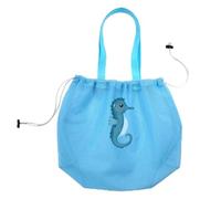 Generico Beach Bag for Kids | Mesh Sand Toys Drawstring Holder Pouch
