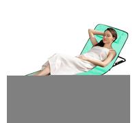 Generico Beach Lounge Chair, Portable Folding Sunbathing Mat, Adjustable Headrest Backrest, Lightweight Recliner Bed, Durable Relaxation Seat, 62.9x20.4x14.9in, Camping, Seaside, Backyard