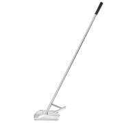 Generico Beach Sand Sifter | Shark Tooth Wide Basket | Metal Detector Sandd Scoop Foldable with Long Handle | Rock Scooper for Kids Girls Boys Picking Up Shells Beachcombing & Hunting