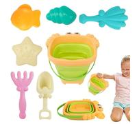 Generico Beach Sand Toy Set, Sea Animal Molds with Shovel, Interactive Outdoor Digging Kit, Creative Stacking And Shaping Play, Ideal for Kids Ages 3-10, Boys, Girls, Summer Activity Fun