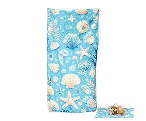 Generico Beach Towel Backpack - Towel Bag All In | Convertible Quick Dry Absorbent 2 In 1 Lightweight | Swimmers & Travelers, Packable Ţowel Bag For Outdoor Swimming Pool Gym Yoga Park Camping Travel