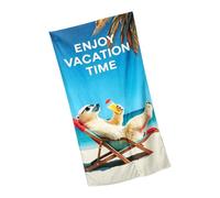 Generico Beach Towel Bag 2 In 1 Foldable Quick Dry Convertible