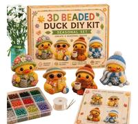Generico Bead Animal Making Kit -ABS Small Funny Duck Home Decor