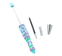 Generico Bead Ballpoint, Pen Set, Bullet-Shaped Beaded, Jewelry Making Supplies with Refillable Ink, School Stationery for Teachers, Students, Crafting, Drawing, Notes, Journaling, Classroom