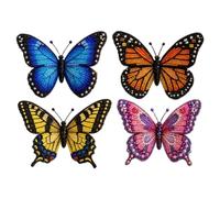 Generico Bead Embroidery Kits, 4-Style 3D Animals Mini Beading Kits, Cute Animal Beaded Making Kit with Instructions, Train Attention for Beginners & Craft Enthusiasts, Leisure Time Fun