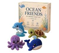 Generico Bead Kit, 3D DIY Animal Beading Kit, Cute Handmade Bead Animal Making Kits for Beginners Craft Lovers