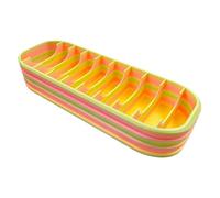 Generico Bead Organizer Box | Aesthetic Portable Container,Paint Brush Organizer Rhinestone Accessories,for Home Living Room School Dorm Adults Artist Jewelry Pen