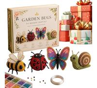 Generico Beaded Animal Craft Kit Adorable Keepsake Toy with Instructions