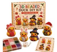Generico Beaded Animal Kit - Bead Animal Making Kit | Handmade Toys