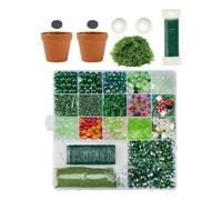 Generico Beaded Plant - 2800 Pieces Handmade Forever Crafts With Chain