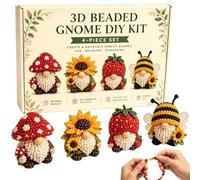 Generico Beads For Crafts - Funny Desk Decor, Dwarf Beading Kit, Handmade Art Set | Creative Handcraft Activity Design, For Handcraft Lovers Beginners Home Office School Classroom Art Class