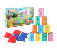 Generico Bean Bag Games - ABS/Cloth, 4.02x2.76in Carnival Can Toss Fun | Interactive Backyard Game Set, Bean Bag Play Toy for Garden Parties, Beach Outings, Camping, Family Fun