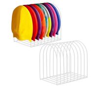 Generico Beanie Hat Holder - 2 Pieces Metal Space Saving Cap Stand | Versatile Organizer Holder Winter Cap Display - Long-Term Reliability For Entryway Tabletop Bedroom Dresser Room Office