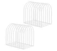 Generico Beanie Organizer - 2 Pieces Space Saving Metal Tabletop Stand For Caps Hats | Metal With Sturdy Construction, Tabletop Organizer Holder For Bedroom Closet Dresser Office Room Entryway