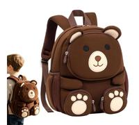 Generico Bear Backpack 30cm Preschool Bag With Mesh Shoulder Straps