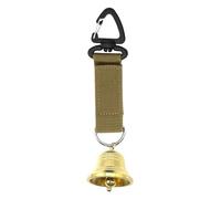 Generico Bear Bell - Campana di Sicurezza in Ad Alto Volume, Campanelli di Allerta per Orsi Portatili | Attrezzatura di Protezione Esterna per Arrampicata Picnic Fuoco di Accampamento Soprav