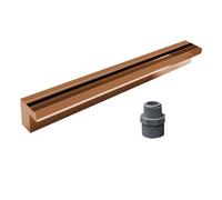 Generico Beccuccio per Fontana a Cascata da Esterno Personalizzabile per Giardini e parchi - Sfioratore per laghetto Incorporato con Filtro e connettore, Ideale Decorazione per Giochi d'Acqua per Spa