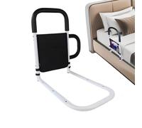 Generico Bed Armrests - Non Slip Grab Bar, Bedside Rails For Seniors, Bed Guard Rails With Storage Pocket | Beds Support Rail With Storage Pocket For Adults Elderly Home Hospital Patient Room