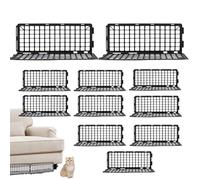 Generico Bed Blocker, Furniture Stopper Set, 12 Piece Guard with Strong Grip, Barrier Tool, Home Living Style, Sofa Floor Use Under Furniture Guard, Space Blocker Tools