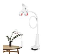 Generico Bed Phone Holder, Lazy Mount Bracket, Overhead Cell Clamp, Gooseneck Flexible Arm, Long Reach Phone Stand, Adjustable Bed Accessory for Hands Free Viewing Reading Watching Video