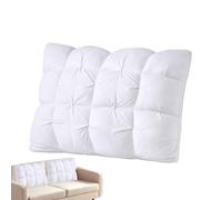 Generico Bed Pillow Soft, Down Breathable Cushion, Hotel Sleep Utility, Compact Household Accessory, 45 x 70 cm, for Sleepers Adults Lumbar Neck Bedroom Home Dorm Travel Reading Setup