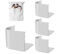 Generico Bed Sheet Holder Clips - 4 Piece Silicone Bed Scrunchies, Heavy Duty Sheet Keepers | Secure Bedding in Place for Ironing Board Sofa Mattress Fastening