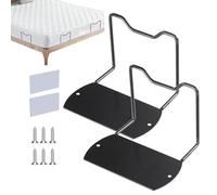Generico Bed Stoppers - Carbon Steel, Mattress Holder Gripper, Dependable Stability | Persistent Strength, Mattress Retainer Bar, Anti Bed Sliding Matress Gaskets, Stopper To Keep From Sliding