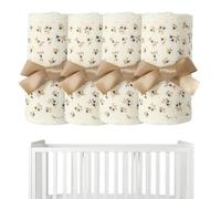 Generico Bed Teething Rail Cover 4-Piece Adjustable Breathable Anti-Chew