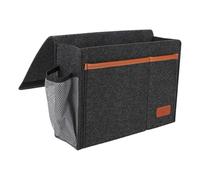 Generico Bedside Pocket - Mattress Rack Hanging Bag, Couch Side Storage Pouch, Anti Slip Stability, Internal Divided Compartment Design, Household Tidying Accessory for Bedroom Management