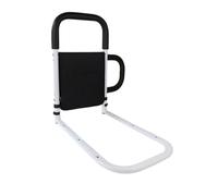 Generico Bedside Rails for Seniors | 19.69x12.4In Non Slip Grab Bar Support, Bed Guard Rails Metal Frame Storage Pocket Safety Assist | Adults Elderly Home Hospital Patient Room