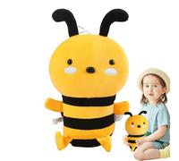Genérico Bee Doll Pendant - 20 x 10 cm Soft Stuffed Honeybee Toy | Bee Cuddly Toy Decoration Pendants For Backpacks and Keychains | Stuffed Honeybee Doll Pendant Toy For Pretend Play Kids and Children